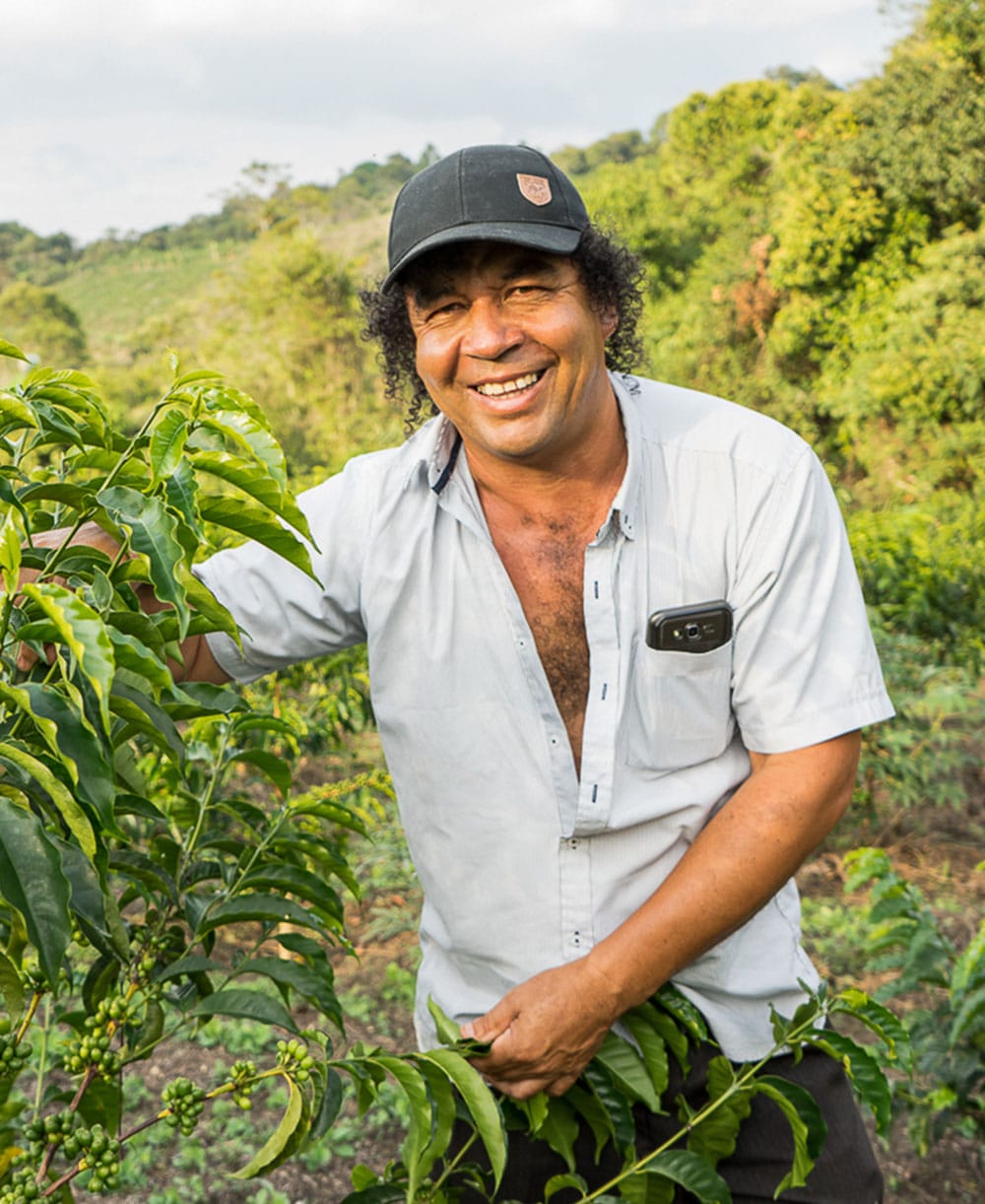 Elias from Finca Tamana Coffee Farm